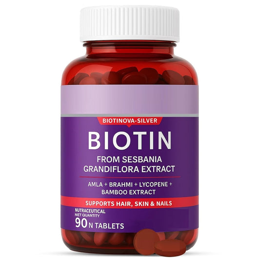 Biotin Amla Hair Growth Tablets 90 Count