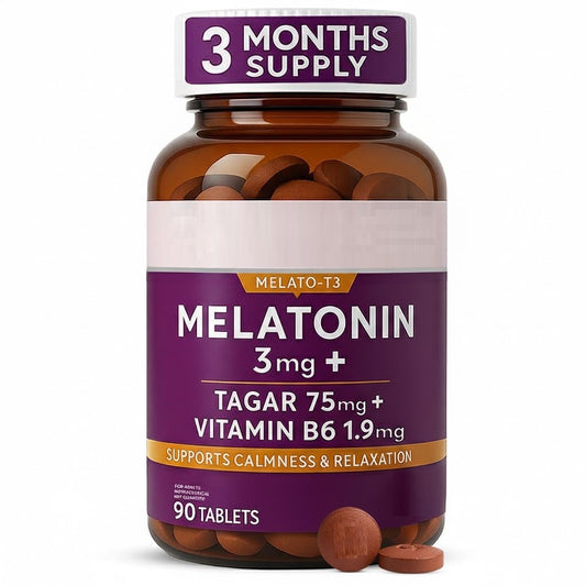 Melatonin 3mg Sleep Tablets 90 Count